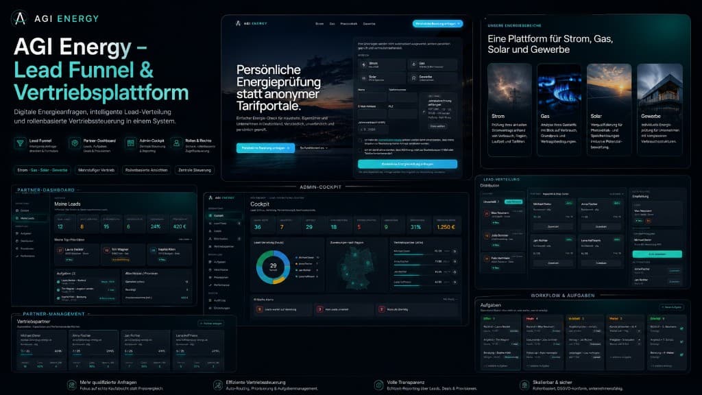 AGI Energy — Lead-Funnel & CRM