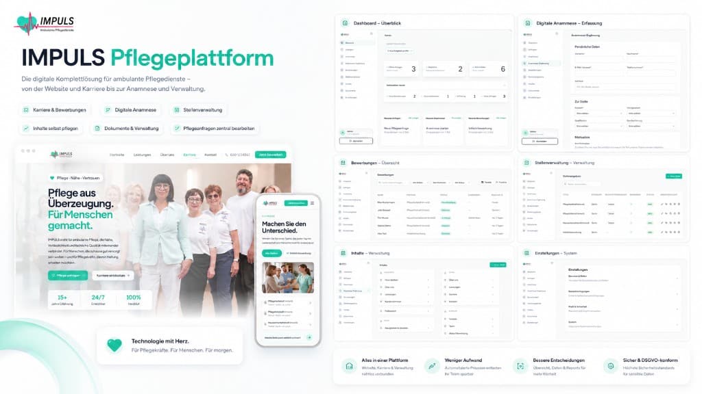 IMPULS Pflegeplattform — Branchen-Plattform
