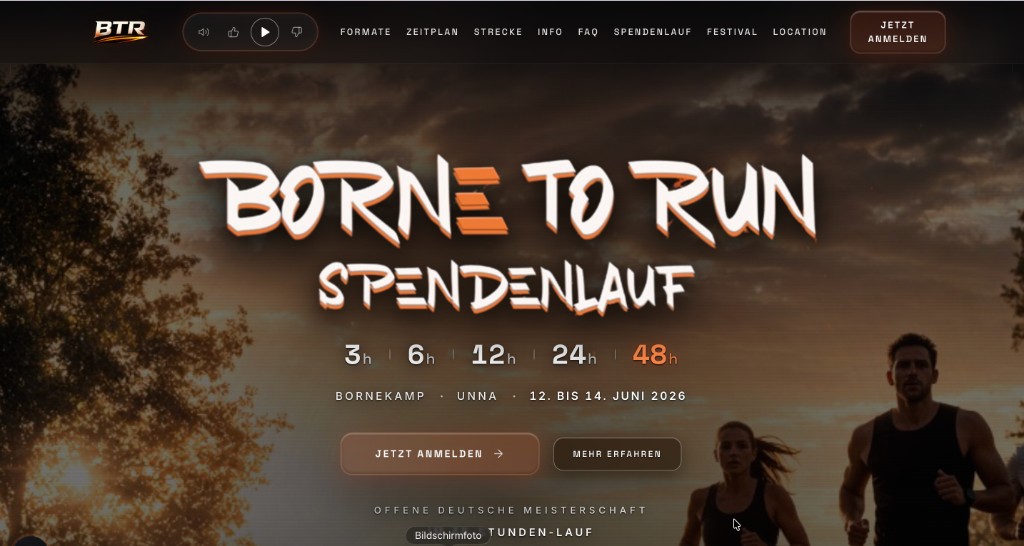 Screenshot: Born to Run